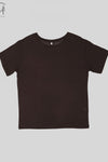 BASERANGE Classic Bamboo Fiber Bamboo Cotton Loose T-shirt Series Collection Round Neck Bottoming Shirt France BAS-TOLO-BL-000-TACTILE